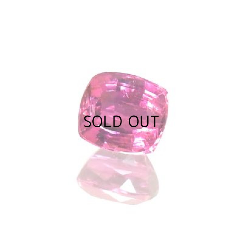 画像1: ピンクトルマリン クッションカット 6.2x7mm (1)