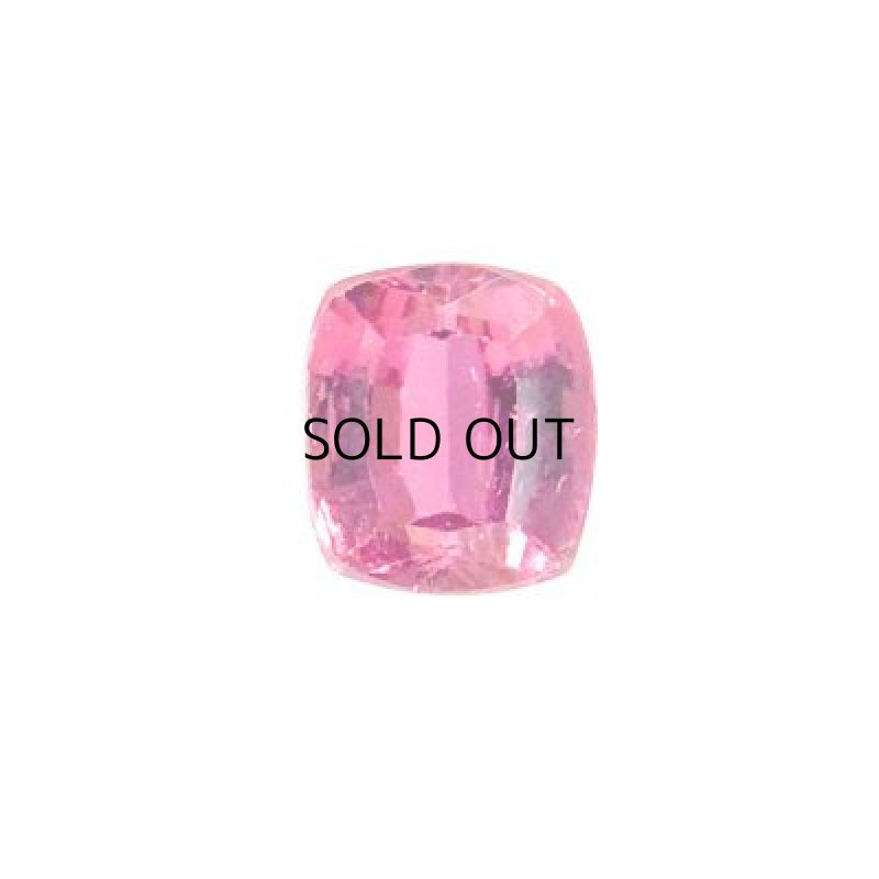画像2: ピンクトルマリン クッションカット 6.2x7mm (2)