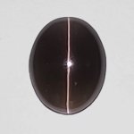 画像1: シリマナイトキャッツアイ オーバルカボ (1)