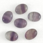 画像1: フルオライト オーバルカボ 12x16mm (1)