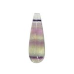 画像2: フルオライト ドロップ(片穴) 8x25mm (2)