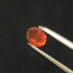 画像1: ファイアオパール オーバルカット 5.0x6.2mm (1)