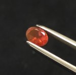 画像1: ファイアオパール オーバルカット 5.1x6.8mm (1)