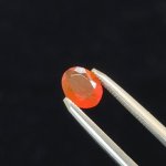 画像1: ファイアオパール オーバルカット 5.2x6.7mm (1)