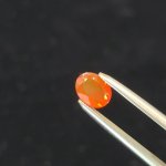 画像1: ファイアオパール オーバルカット 5.5x7.0mm (1)