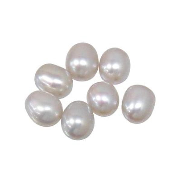 淡水パール(グレー染) ライス(無穴) 4.5-5mm - アサオ工芸オンライショップ