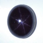 画像1: スターガーネット オーバルカボ 13.4x15.8mm (1)