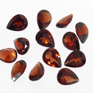 ロードライトガーネット ペアシェイプカット 12.7x16.3mm - アサオ工芸