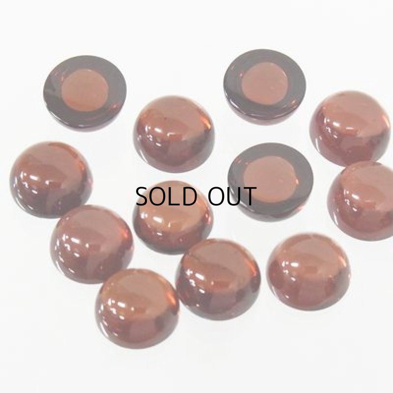 画像1: ガーネット ラウンドカボ 5mm (1)