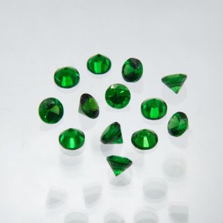グリーンガーネット(ダーク) ダイヤカット 3.9mm - アサオ工芸