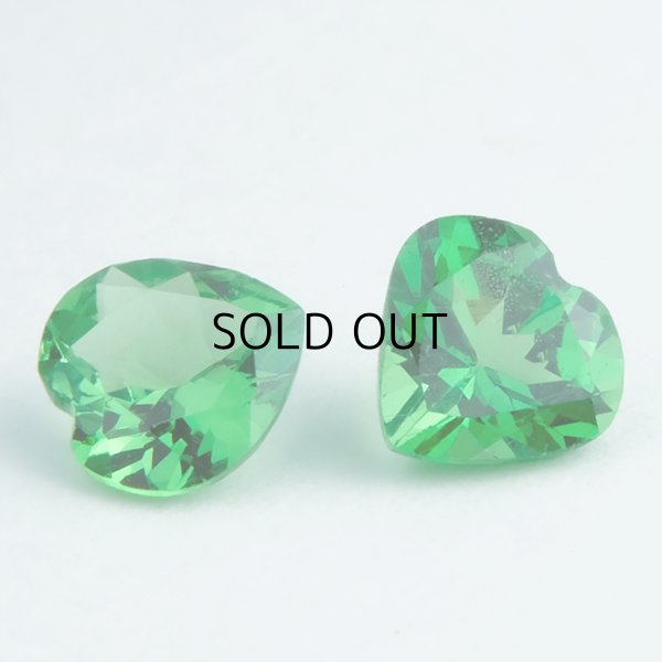 グリーンガーネット ハートカット 4mm - アサオ工芸オンライショップ