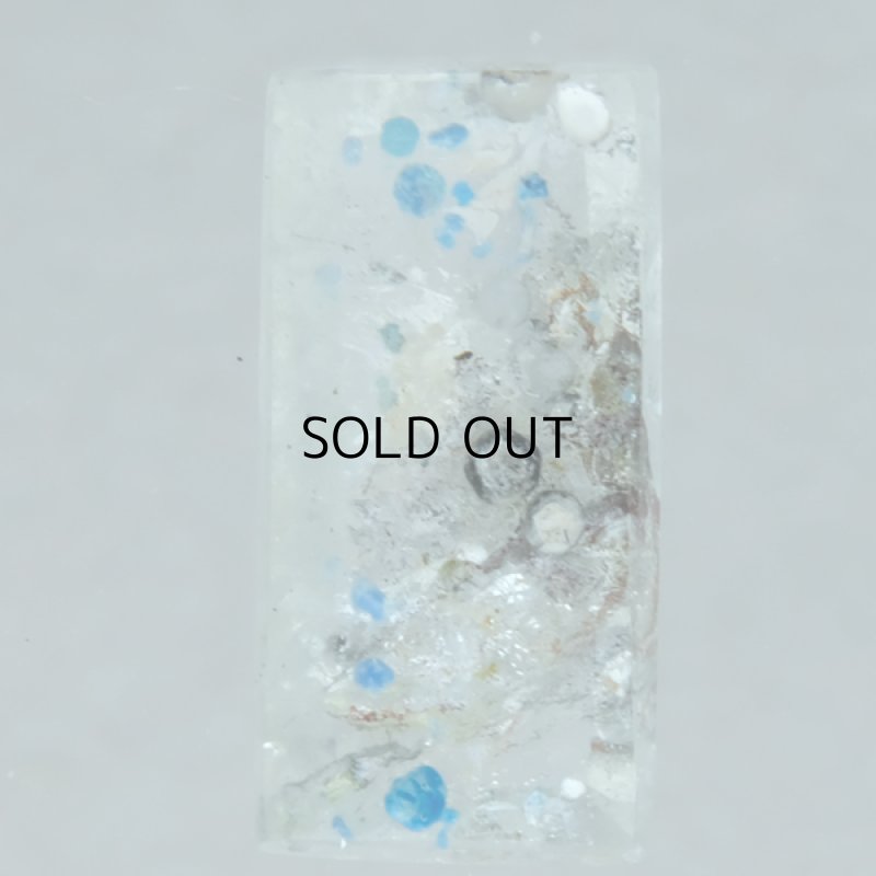 画像1: ギラライトＩＮクォーツ クッション 4.7x9.6mm (1)