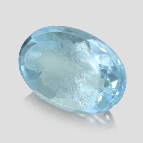 ブルートパーズ インタリオ - アサオ工芸オンライショップ