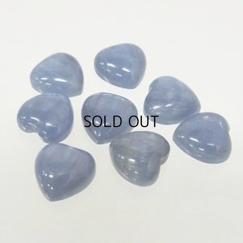 画像2: カイヤナイト ハートカボ 12mm (2)