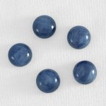 画像1: カイヤナイト ラウンドカボ 12mm (1)