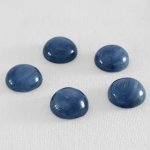 画像2: カイヤナイト ラウンドカボ 12mm (2)