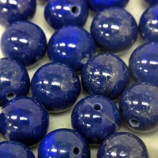 ラピスラズリ 丸玉(貫通) 7.5-8.5mm - アサオ工芸オンラインショップ