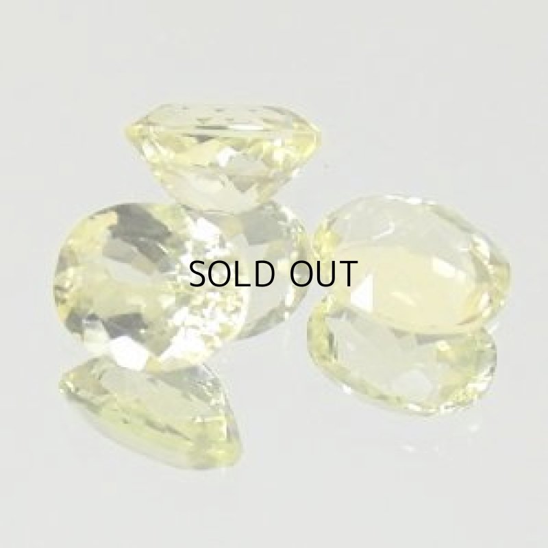 画像2: レモンクォーツ オーバルカット 8x10mm (2)