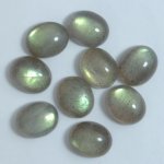 画像1: ラブラドライト オーバルカボ 10x12mm (1)