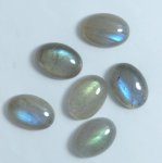 画像1: ラブラドライト オーバルカボ 10x14mm (1)