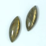 画像1: ラブラドライト マーキスカボ 10X25mm (1)