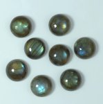 画像1: ラブラドライト ラウンドカボ 12mm (1)