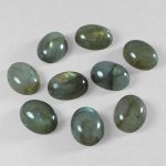 画像2: ラブラドライト(B) オーバルカボ 12x16mm (2)