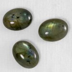 画像2: ラブラドライト オーバルカボ 15x20mm (2)