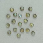 画像2: ラブラドライト ラウンドカボ 5mm (2)