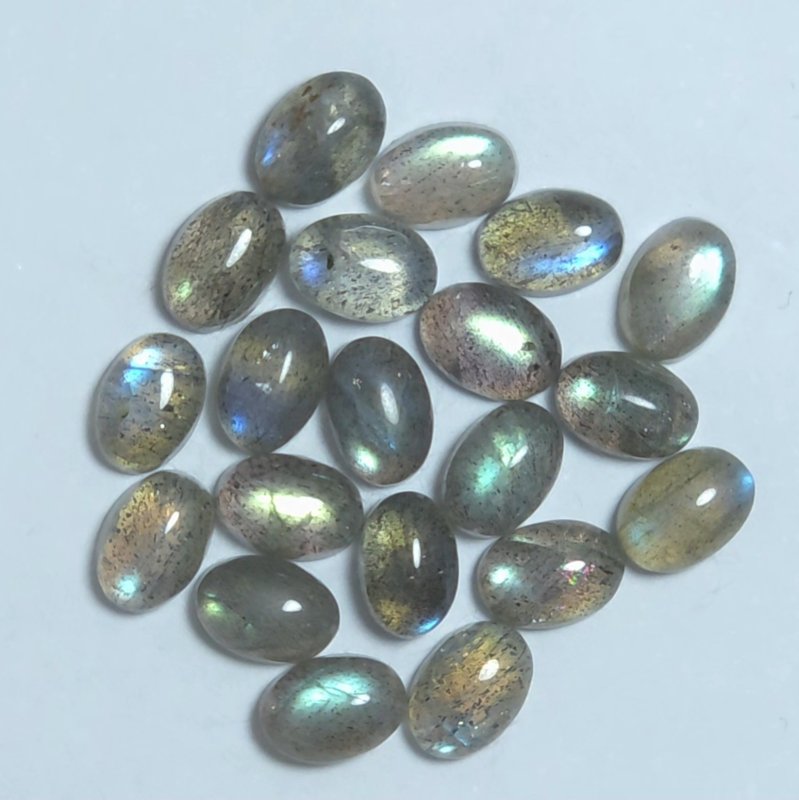 画像1: ラブラドライト オーバルカボ 5x7mm (1)