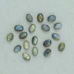 画像1: ラブラドライト(B) オーバルカボ 5x7mm (1)