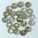 画像1: ラブラドライト ラウンドカボ 7mm (1)