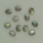 画像1: ラブラドライト オーバルカボ 7x9mm (1)
