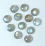 画像1: ラブラドライト ラウンドカボ 8mm (1)