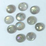 画像1: ラブラドライト ラウンドカボ 8mm (1)