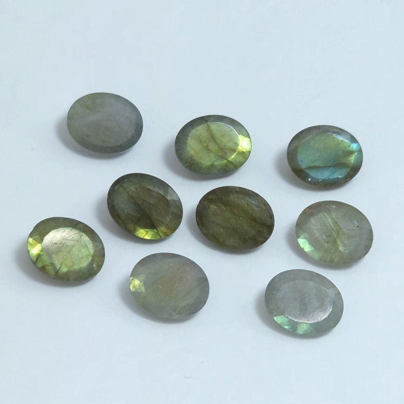 画像1: ラブラドライト オーバルカット 8x10mm (1)