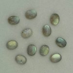 画像1: ラブラドライト オーバルカボ 8x10mm (1)