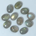 画像1: ラブラドライト オーバルカボ 8x10mm (1)