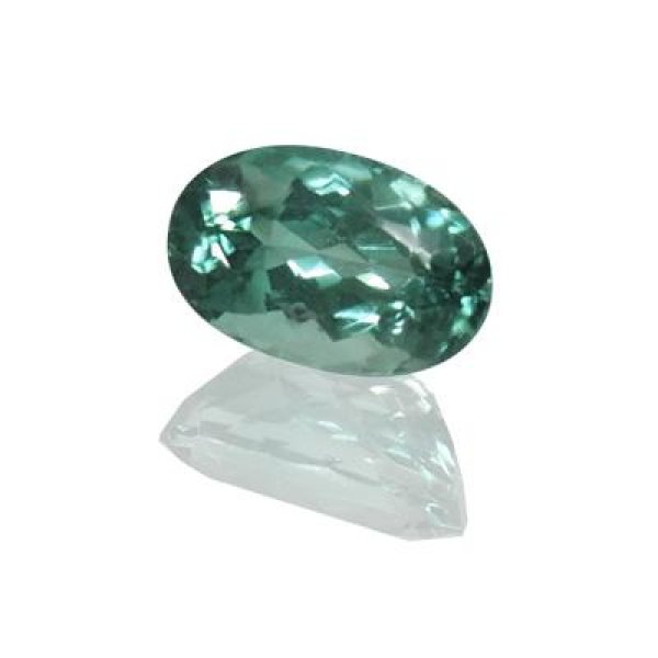 ブルートルマリン(ライト) オーバルカット 6.5x10.1mm - アサオ