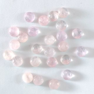 モルガナイト ラウンドカボ 6mm - アサオ工芸オンライショップ