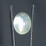 画像1: グリーンムーンストーン オーバルカボ 8.8x11.0mm (1)