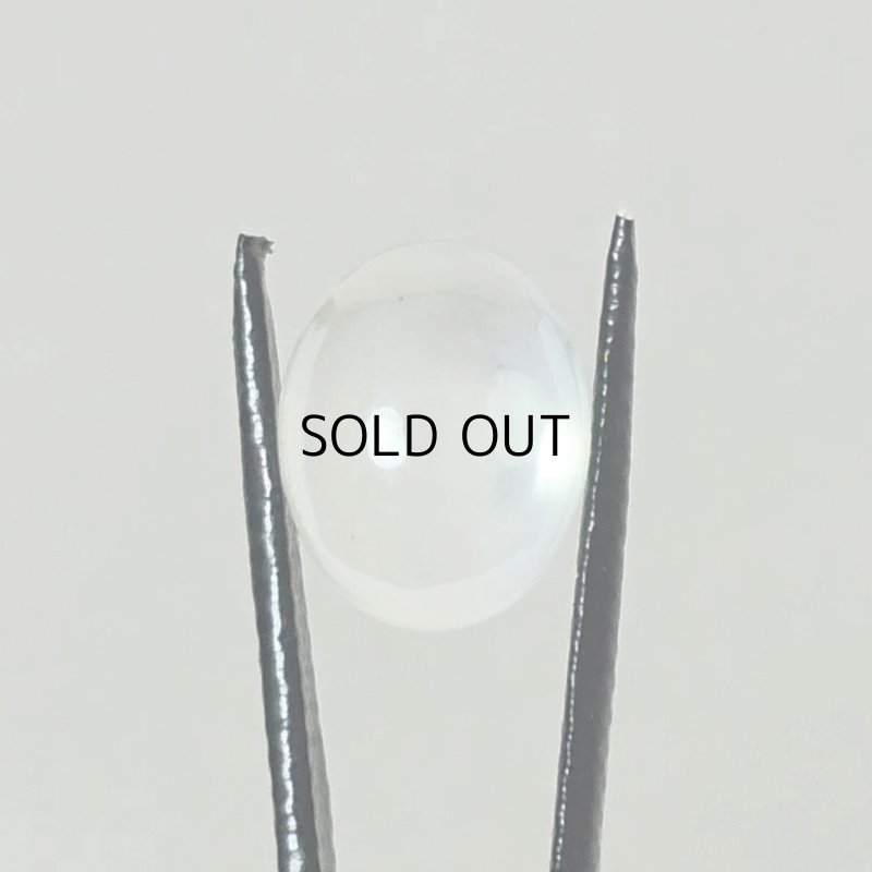 画像1: ムーンストーン オーバルカボ 12.0x15.0mm (1)