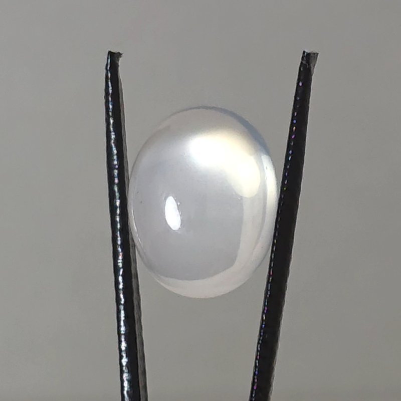 画像1: ムーンストーン オーバルカボ 13.0x16.6mm (1)