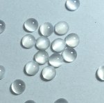 画像1: ムーンストーン ラウンドカボ 7mm (1)