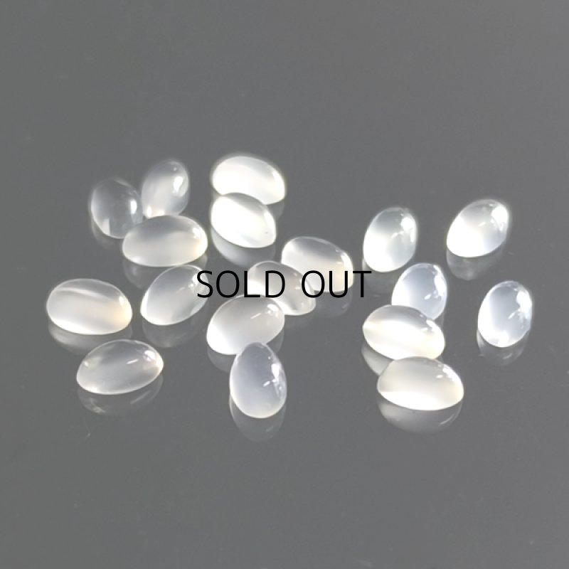 画像2: ムーンストーン オーバルカボ 3x5mm (2)