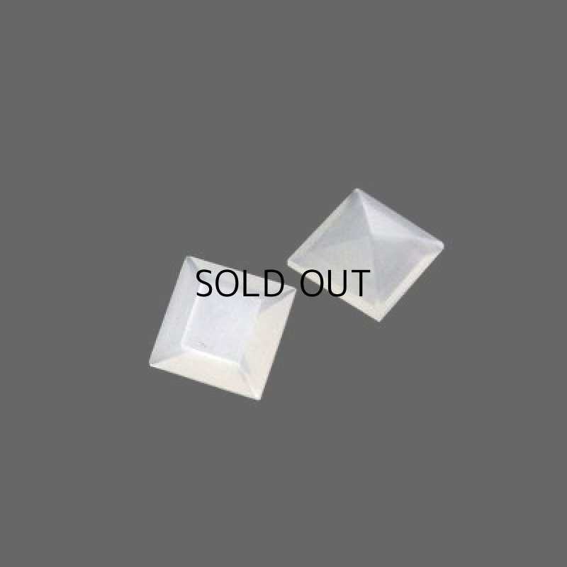 画像1: ムーンストーン スクエアカット 5mm (1)