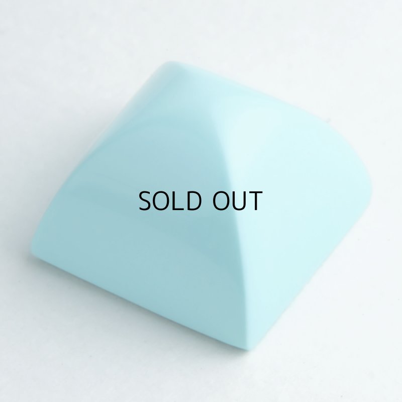 画像1: トルコ石 ピラミッド 9mm (1)