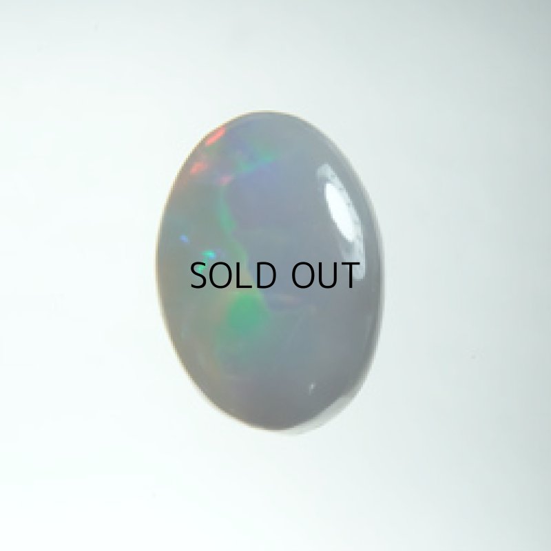 画像2: ブラックオパール オーバルカボ 4.5x6.3mm (2)