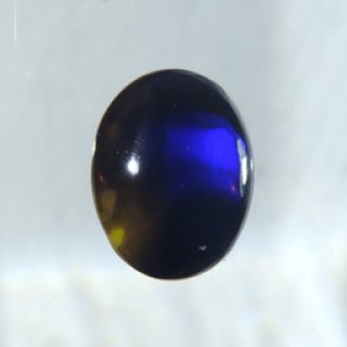 ブラックオパール オーバルカボ 4.7x6.2mm - アサオ工芸オンライ