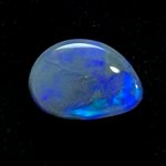 画像1: ブラックオパール ファンシーカボ 6.9x9.8mm (1)